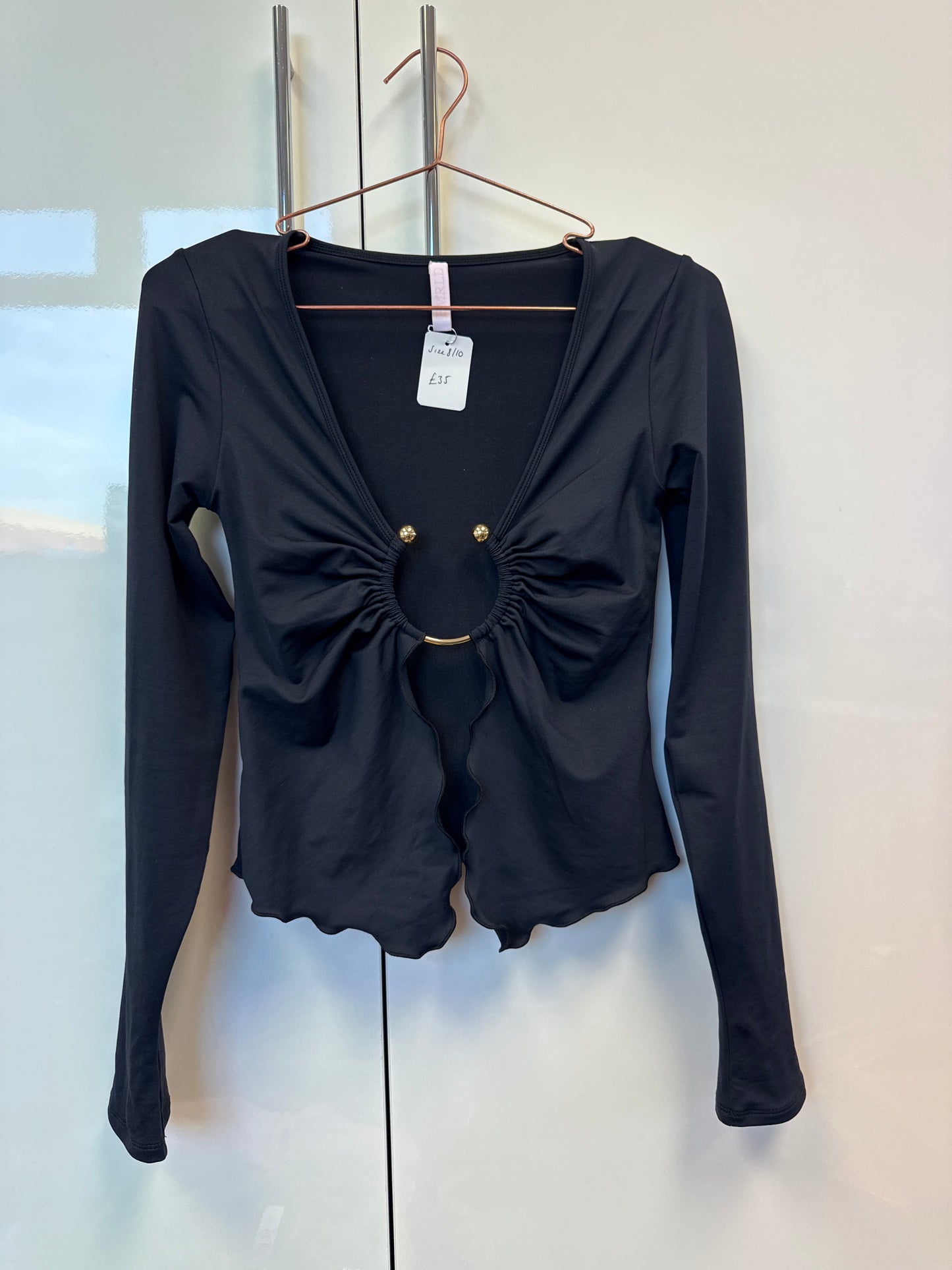 Ring top in black