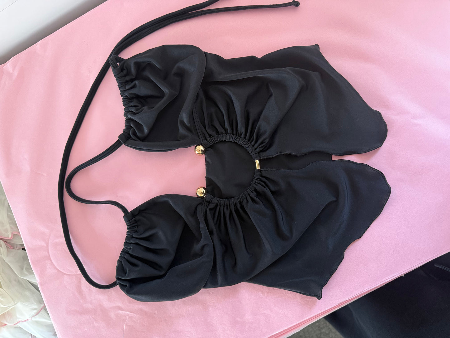 Fuller bust top size 10 black