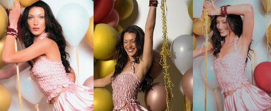 Bella Hadid Wears Emrld to Celebrate Orebella's First Birthday in Dreamy Photoshoot