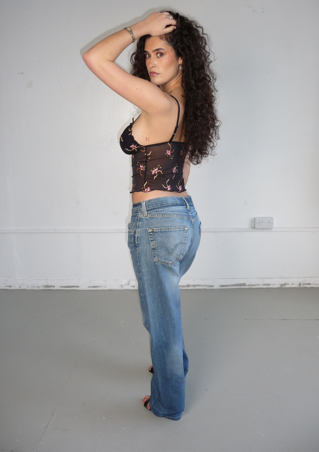 The Amelia Embroidered Fuller Bust Top
