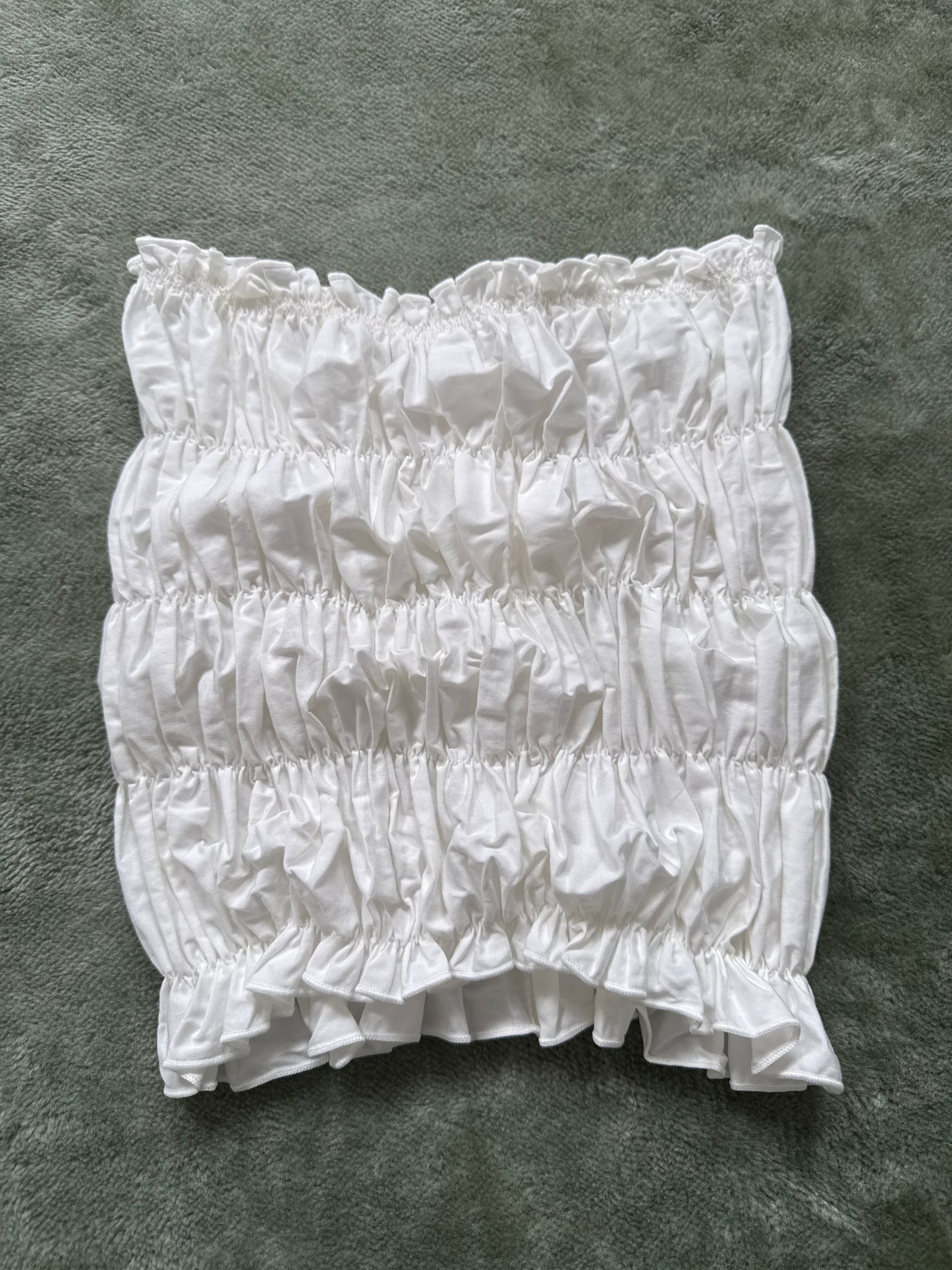 Scrunchie skirt fit sample size XS(6)